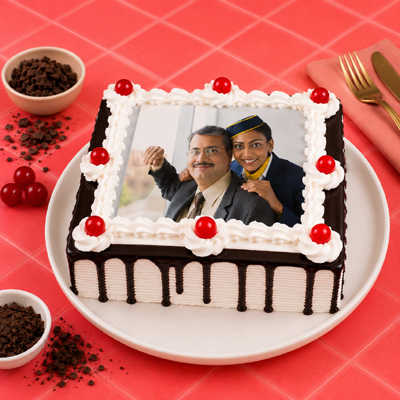 Black Forest Photo Cake