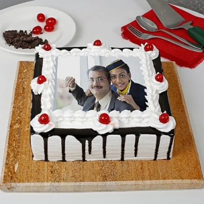 Black Forest Photo Cake