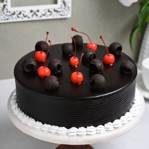 Chocolate Truffle Cake 6