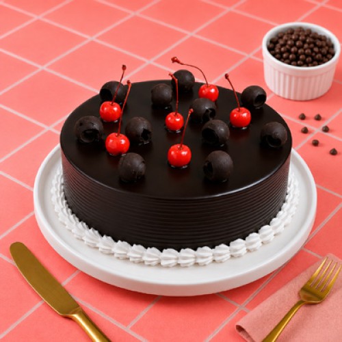Chocolate Truffle Cake 6