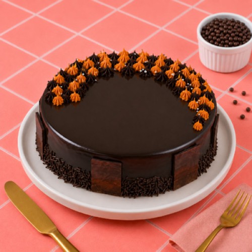 Chocolate Truffle Cake 9
