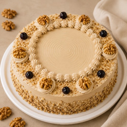Coffee Walnut Cake