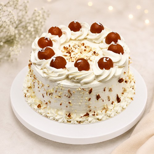 Gulab Jamun Cake