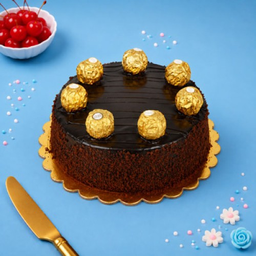 Ferrero Rocher with Truffle Cake